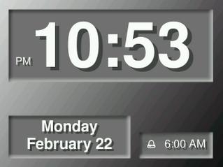 CustomClock SimpleGrayClock.jpg